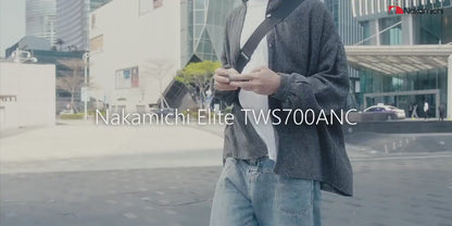 Nakamichi ナカミチサウンドワイヤレス イヤホン 有線無線両用Bluetooth 5.3ブルートゥースイヤホンElite TWS700ANC